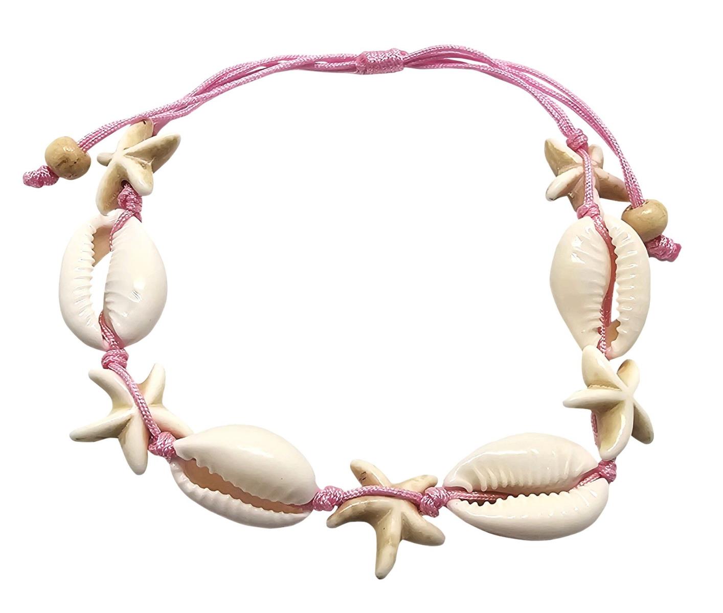 B260 Bracelet Cowrie & Starfish